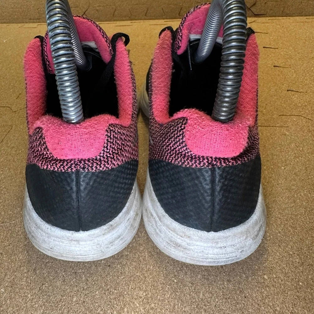 Nike Revolution 3 Kids Running Shoes Black Pink Silver 819416-001 Size 4Y